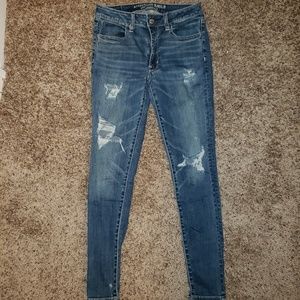 High Rise American Eagle Jeans
